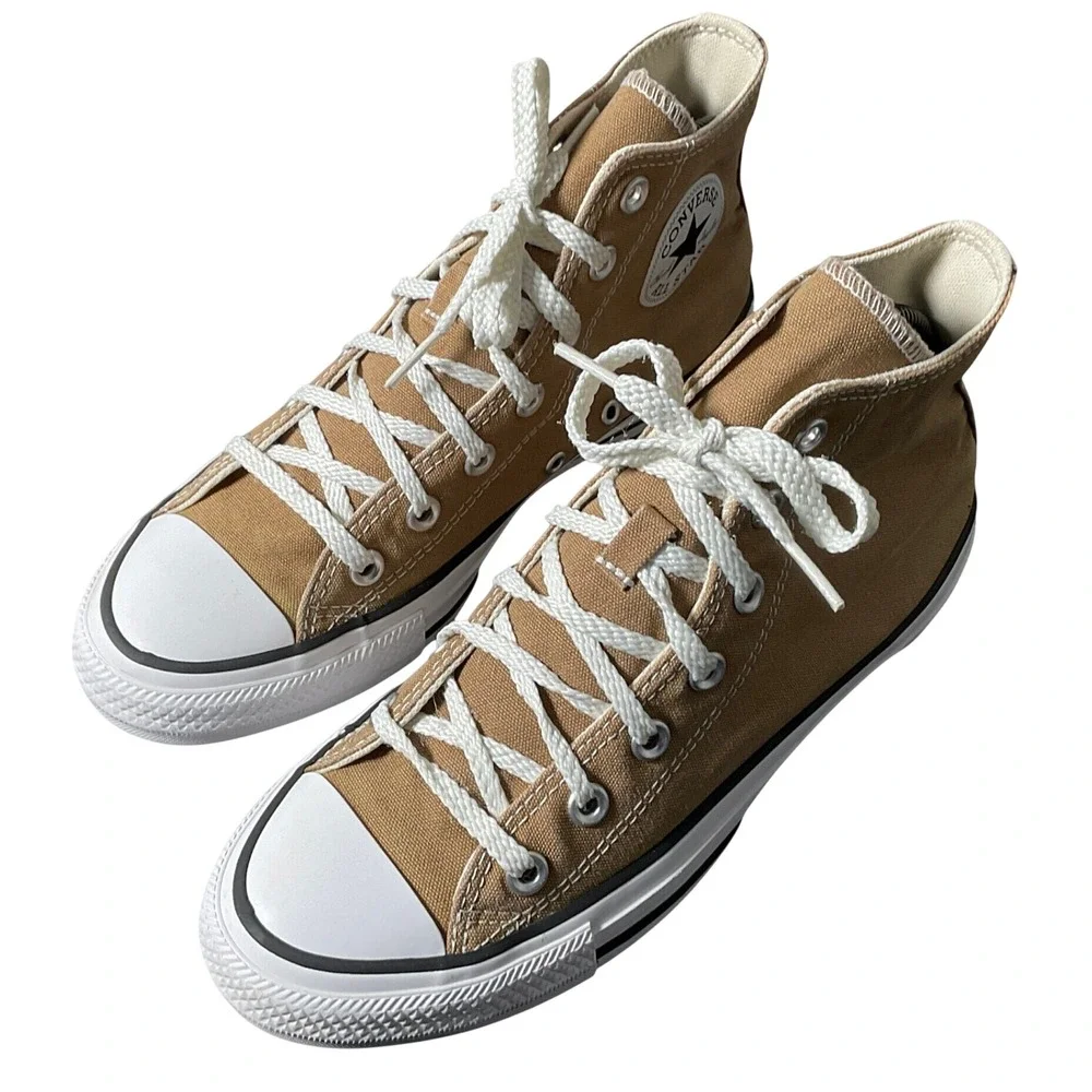 Converse Chuck Taylor All Star Hi Sand Dune Brown Sneakers A00786F Mens 6